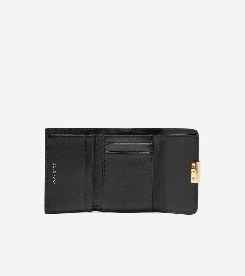 Women's Rachel Compact Wallet-Black