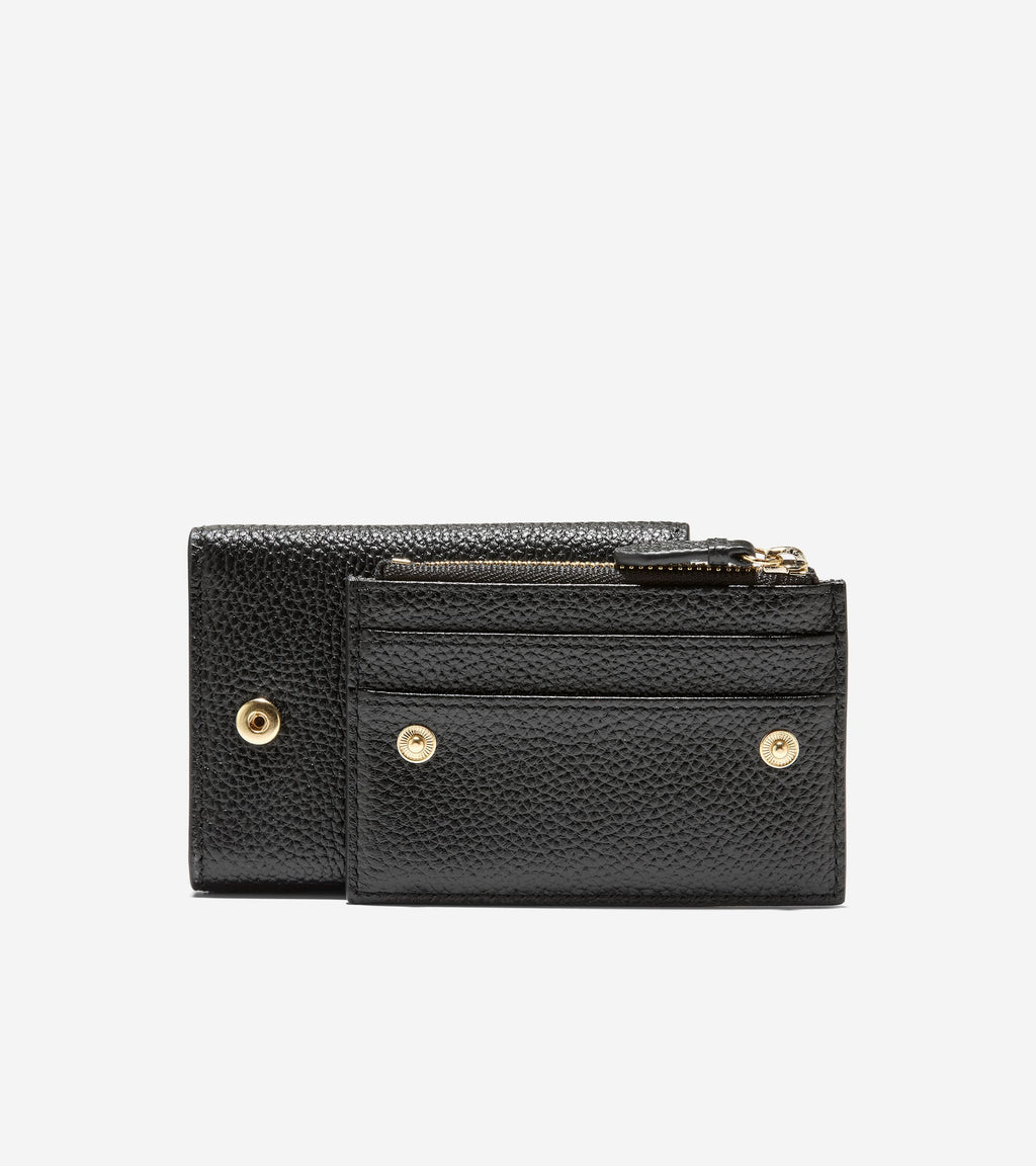 Women's Rachel Compact Wallet-Black
