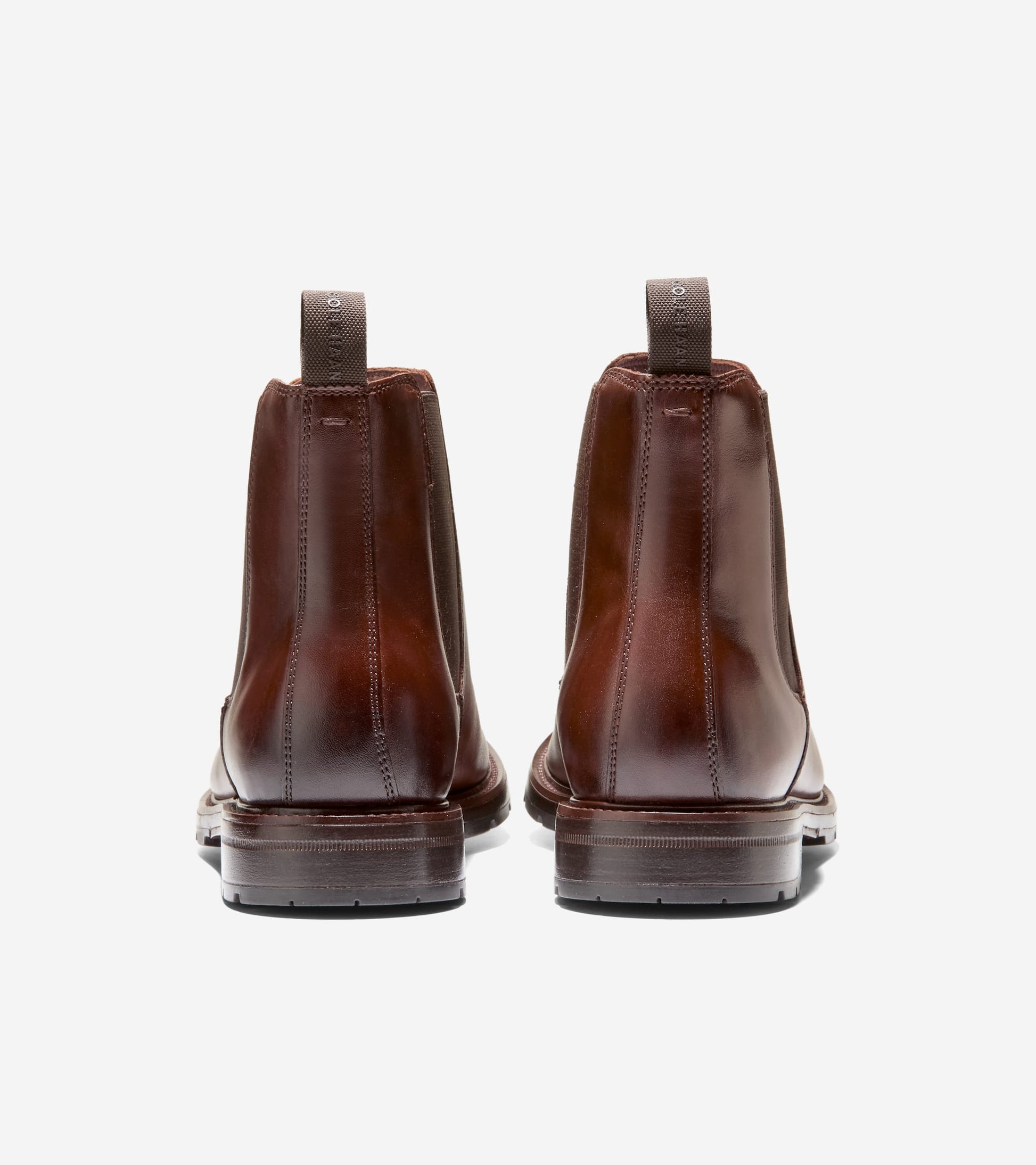 Men's Roundhill Grand Waterproof Chelsea Boots-Woodbury-Dark Chocolate