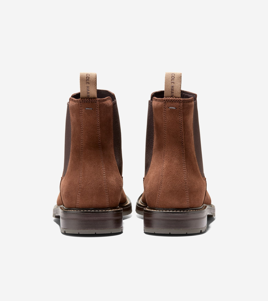 Men's Roundhill Grand Waterproof Chelsea Boots-Chestnut-Dark Chocolate
