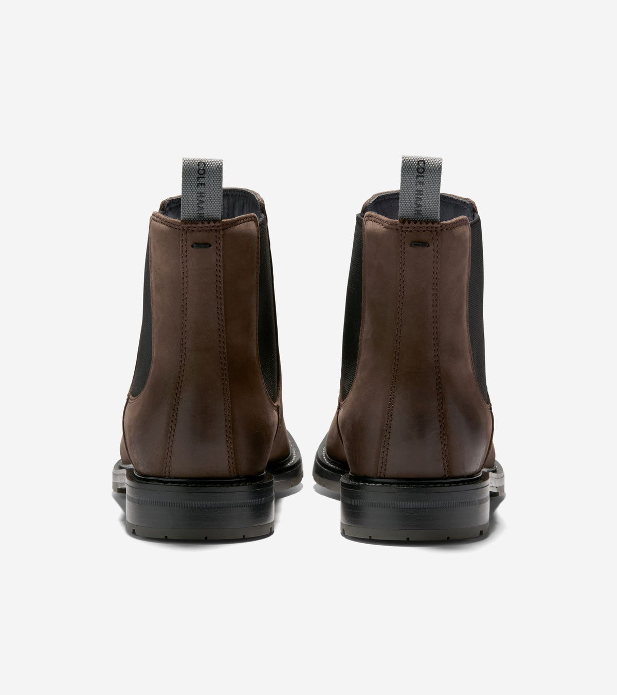Men's Roundhill Grand Waterproof Chelsea Boots-Dark Chocolate-Black