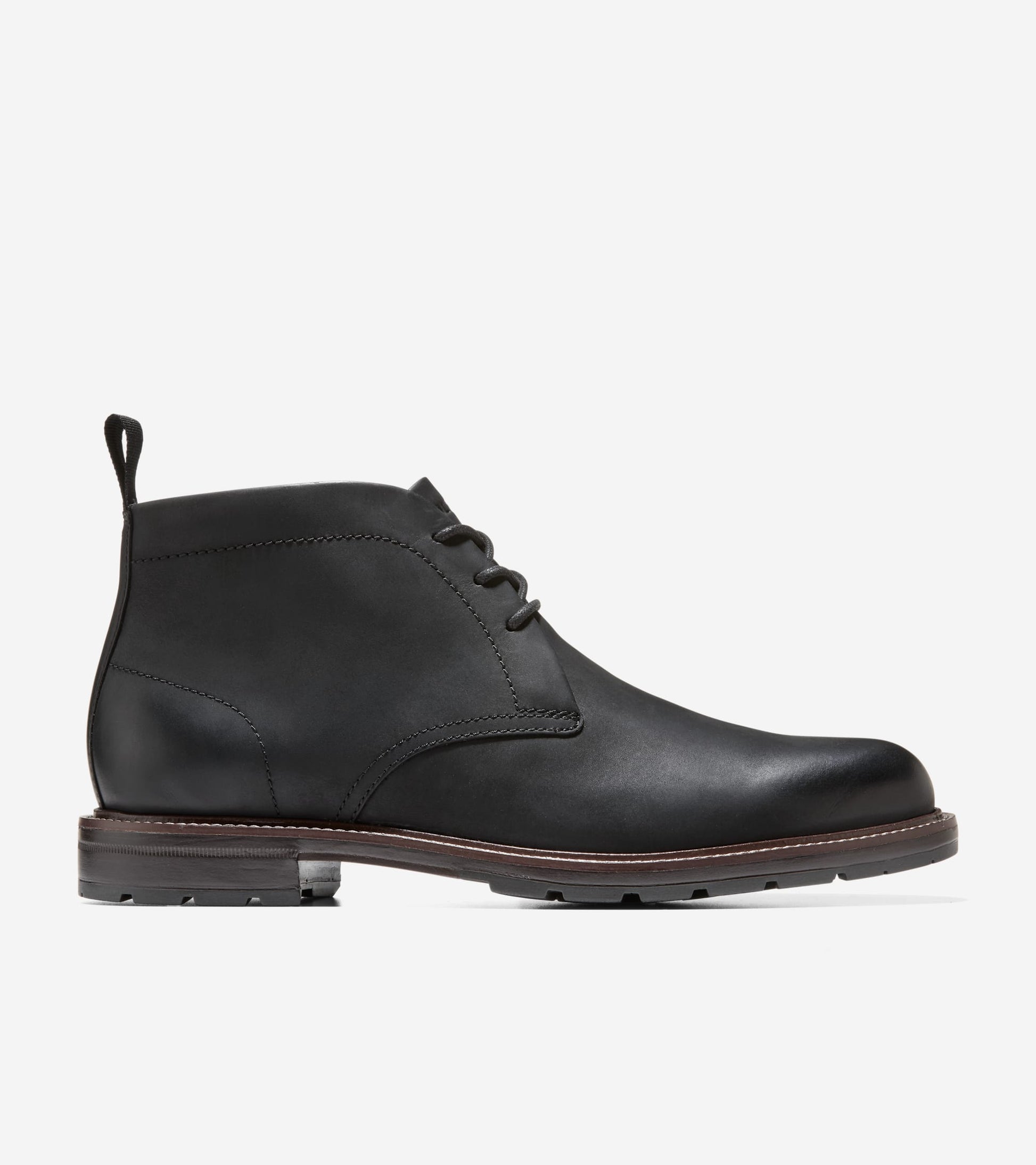 Men's Roundhill Grand Waterproof Chukka Boots-Black-Dark Natural