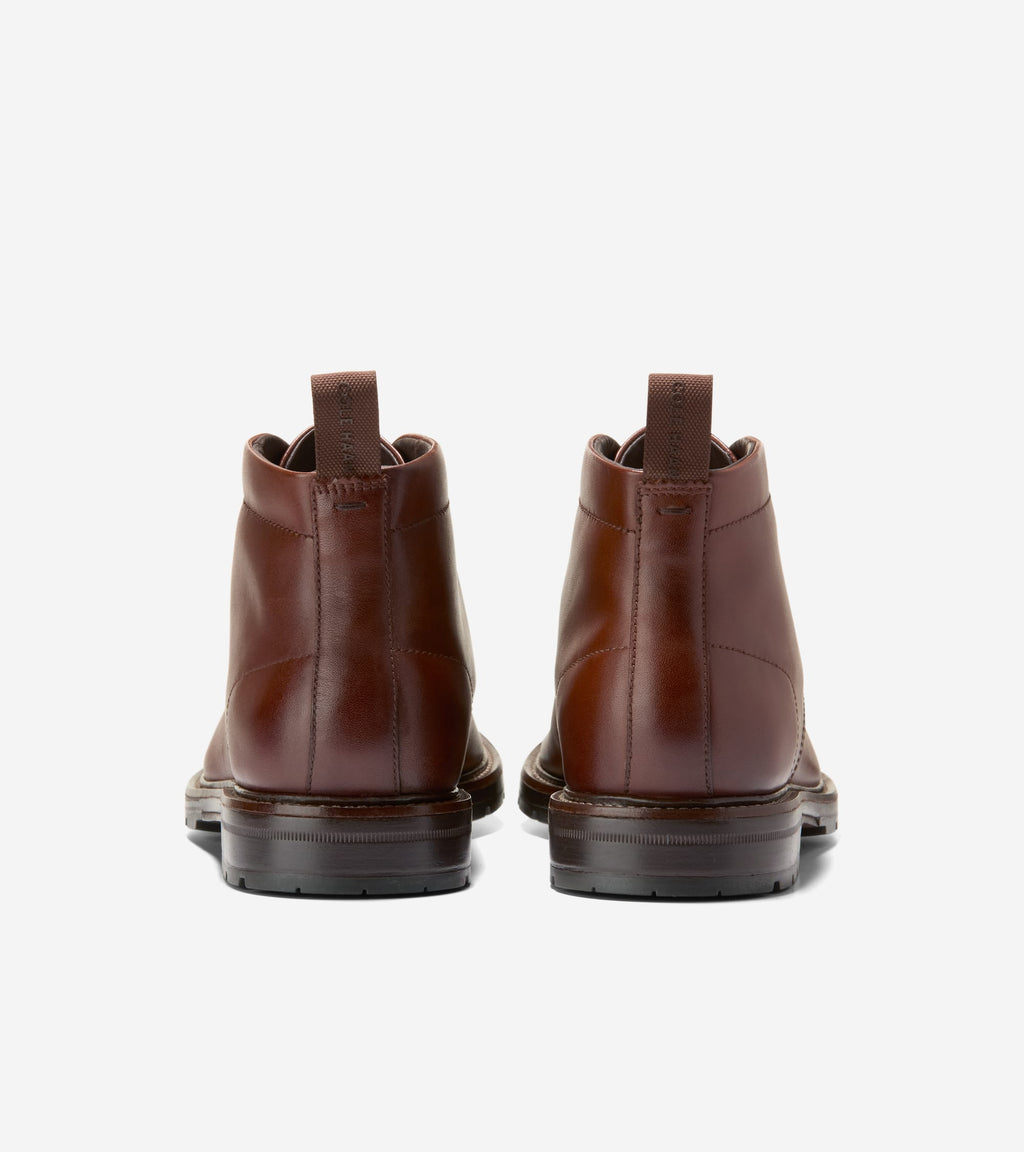 Men's Roundhill Grand Waterproof Chukka Boots-Woodbury-Dark Natural