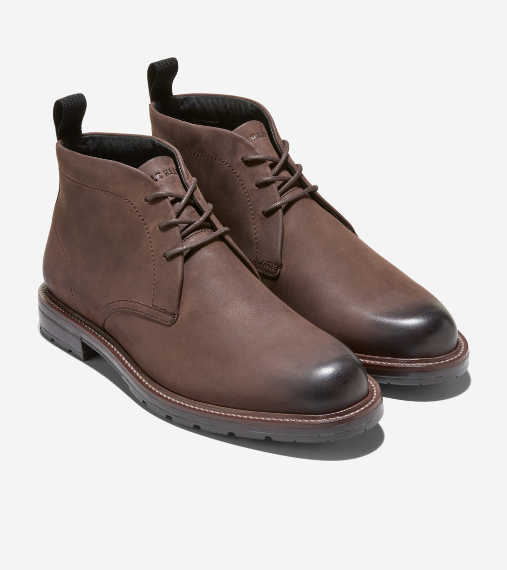 Men's Roundhill Grand Waterproof Chukka Boots-Dark Chocolate-Dark Natural