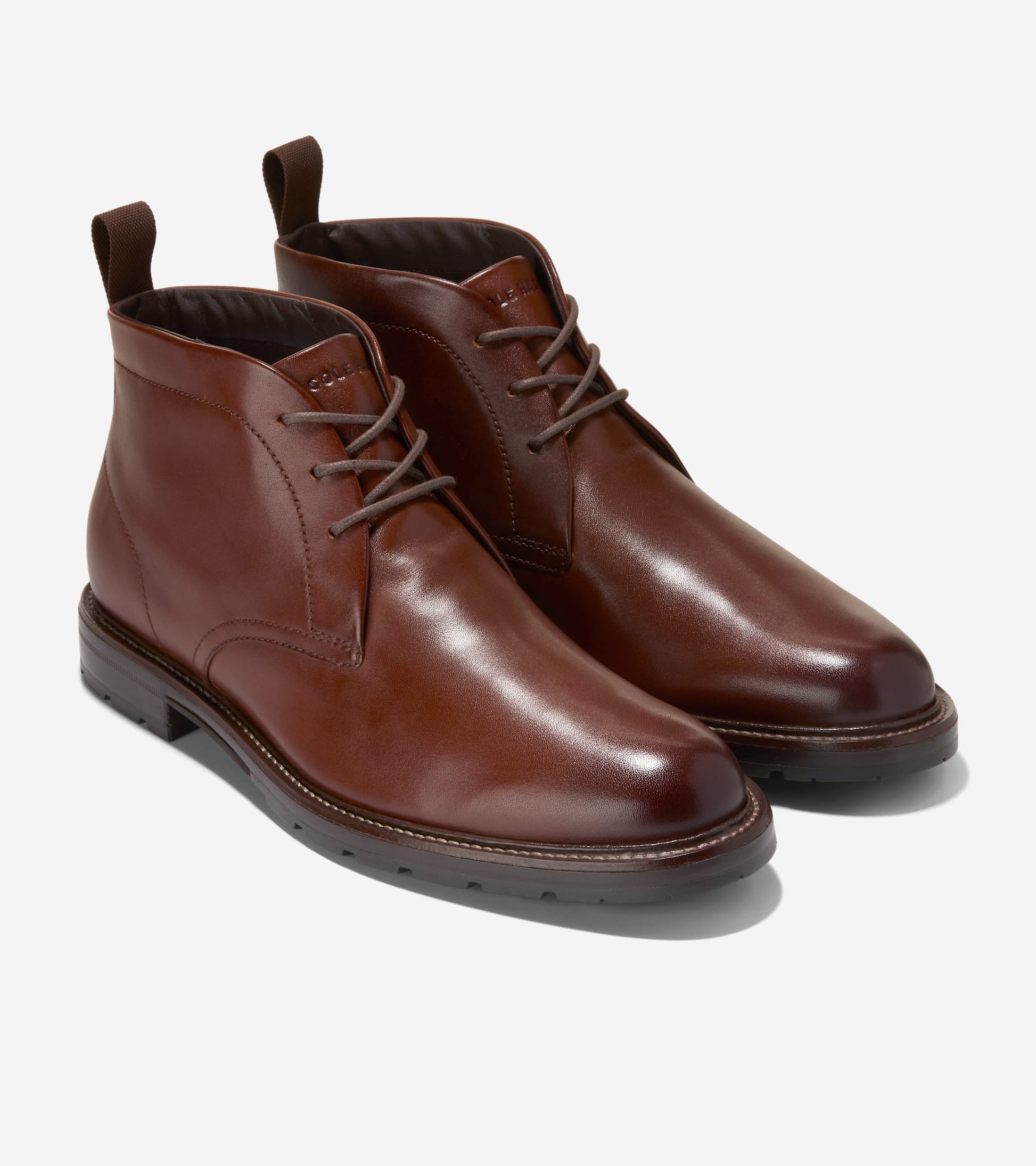 Men's Roundhill Grand Waterproof Chukka Boots-Woodbury-Dark Natural
