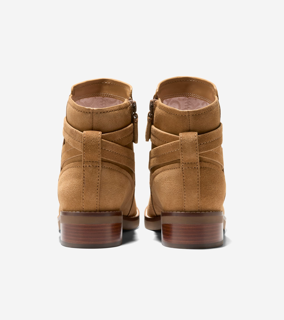Cole Haan Brown Waterproof Suede Boots Cole Haan American Classics Plain Toe Waterproof Boot  main image 3