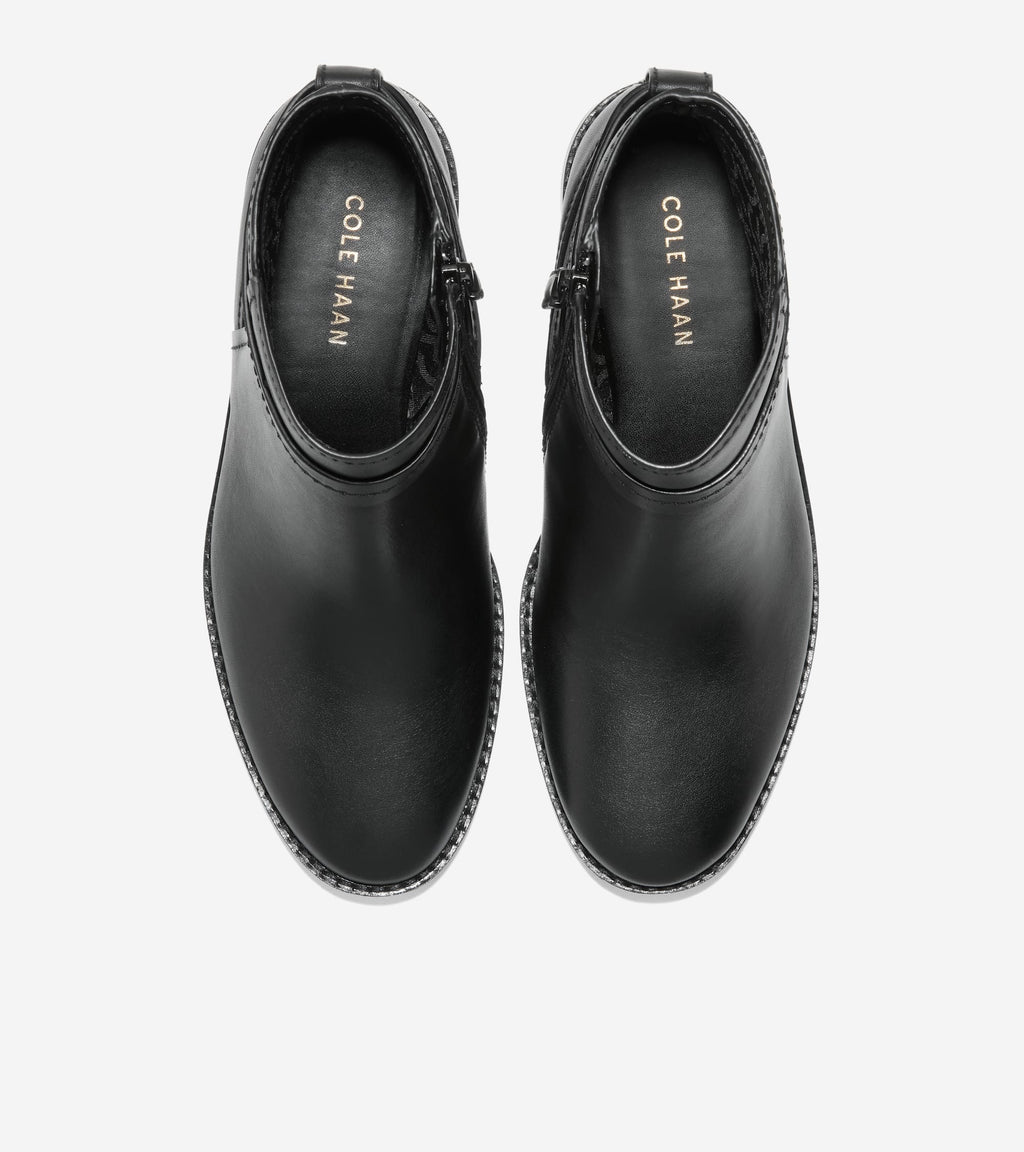 Cole Haan Black Leather Waterproof Ankle Boots Amazon.com | Cole Haan Women main image 2