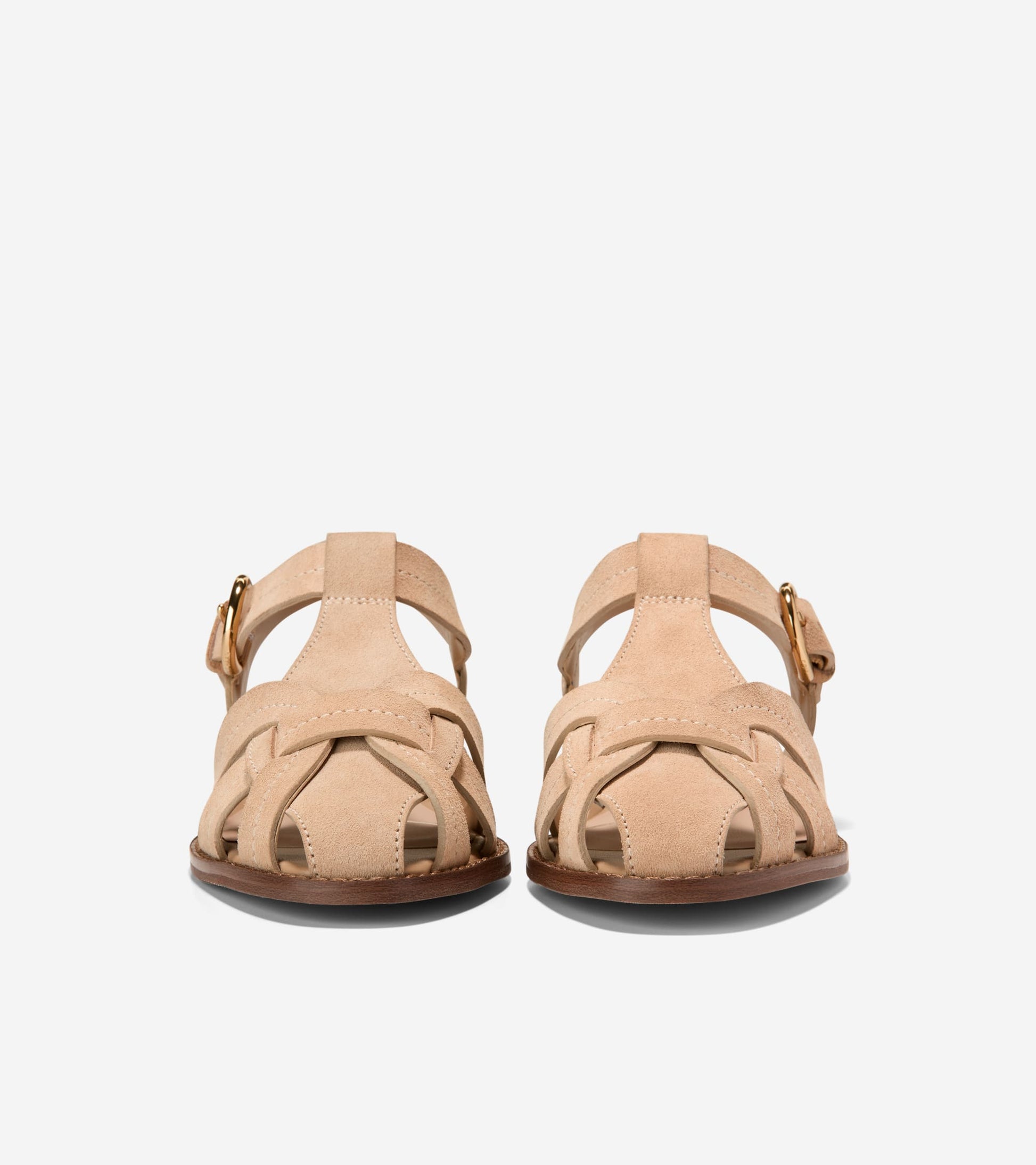 Women's Rosette Fisherman Sandals-Tuscan Sand