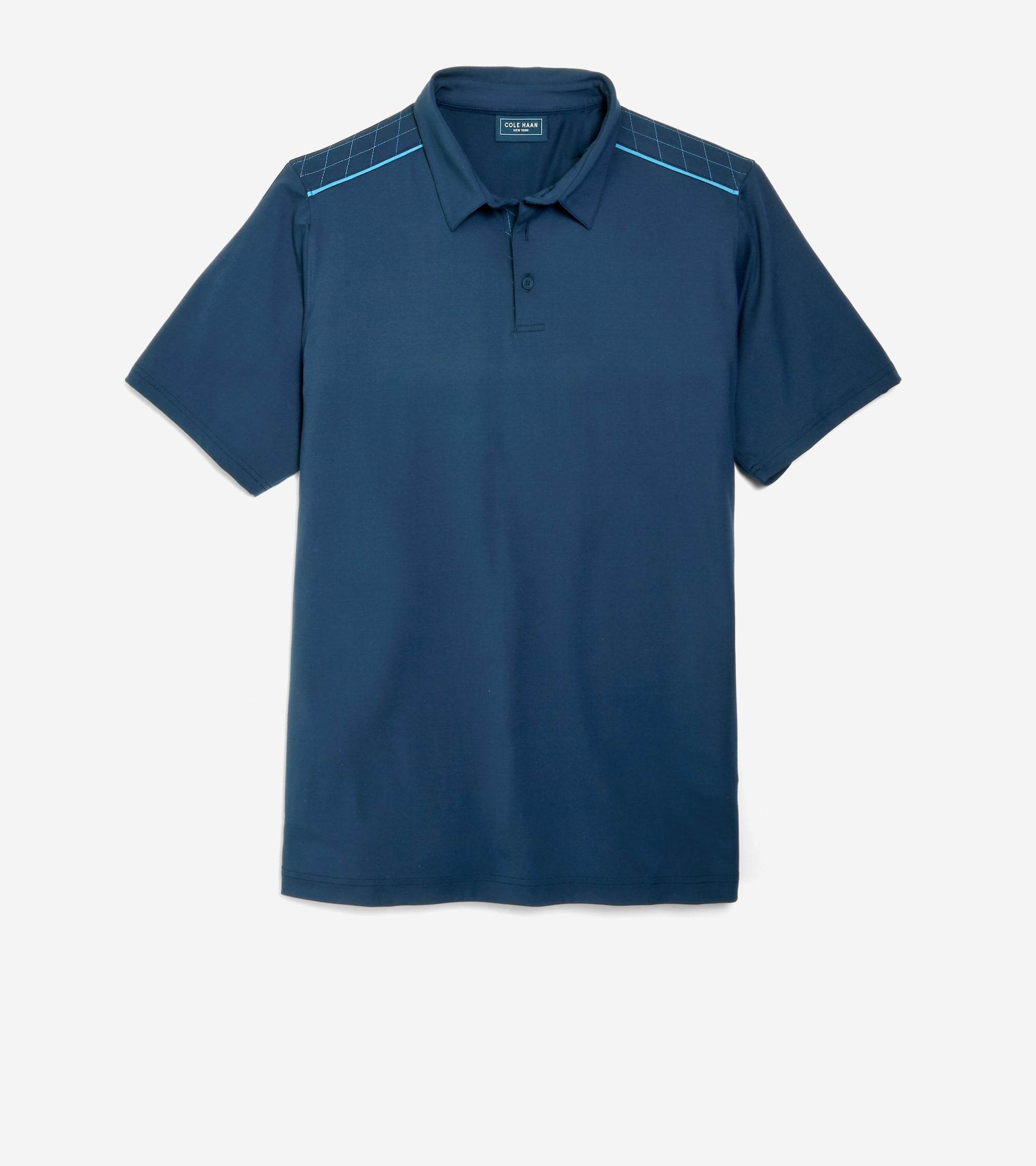 Men's SkyWeave™ Polo Shirt in Blue | Cole Haan