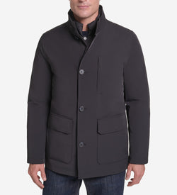 Men's Sleek Rain 3-In-1 Jacket-Black