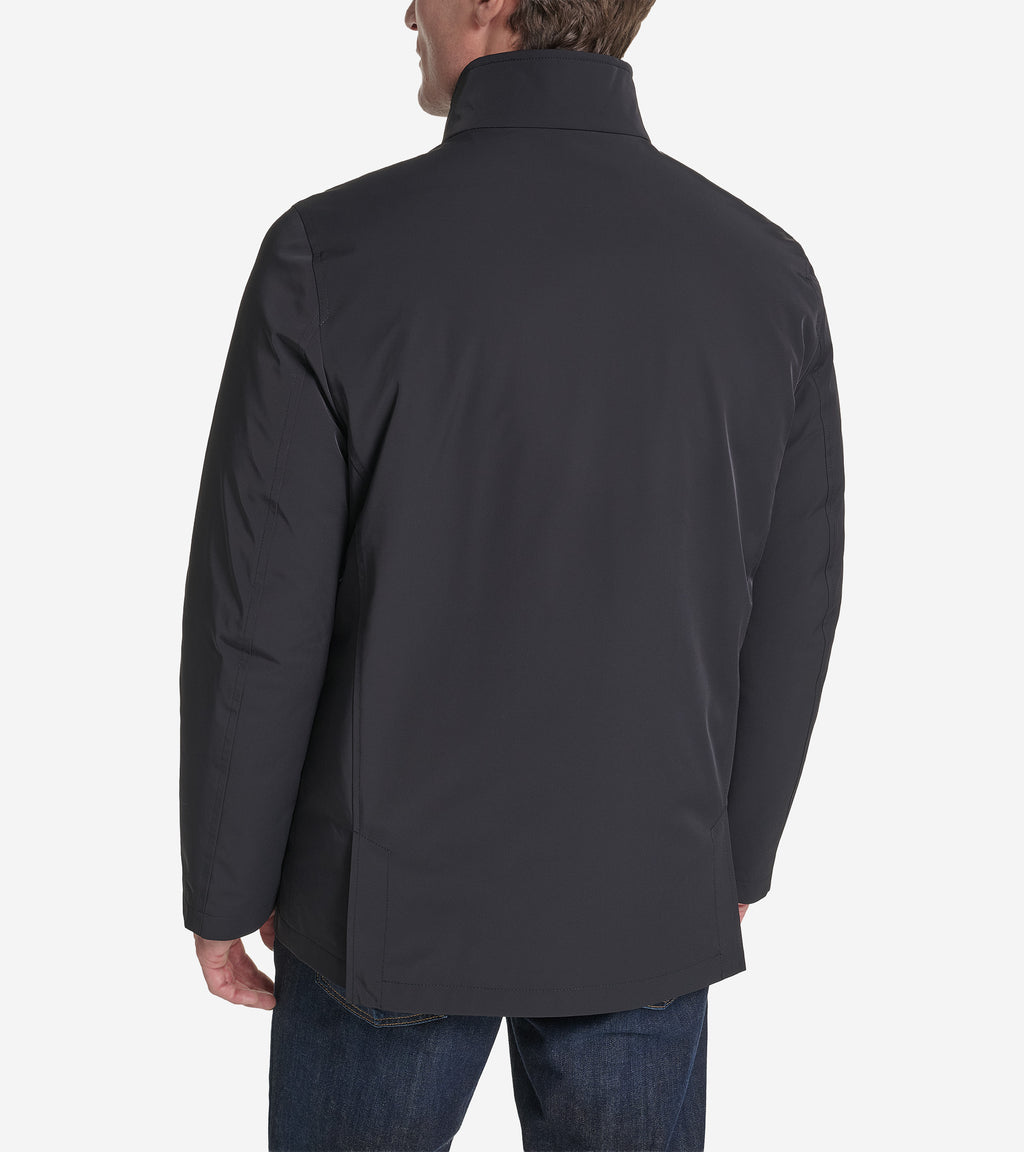Men's Sleek Rain 3-In-1 Jacket-Black