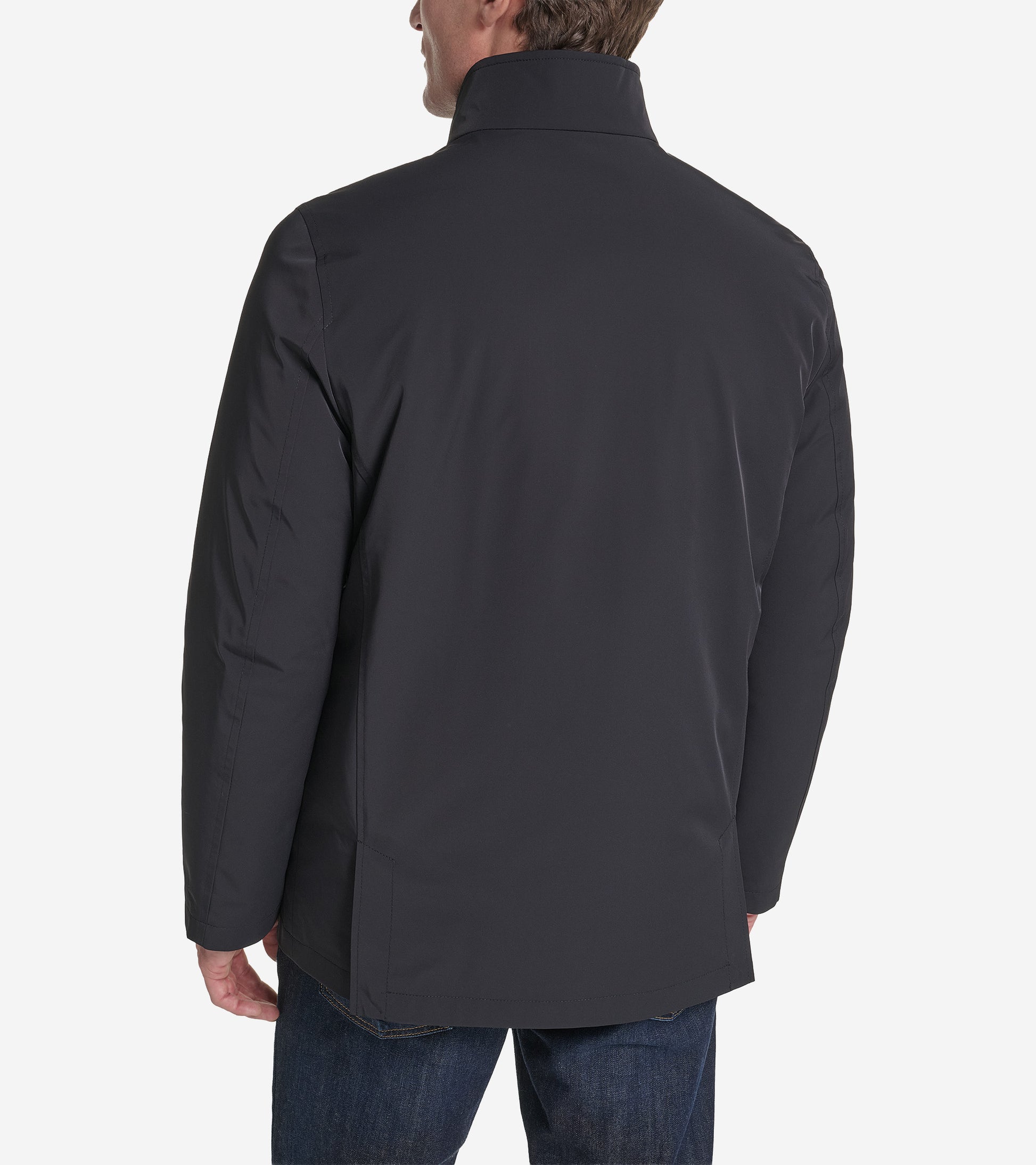 Men's Sleek Rain 3-In-1 Jacket-Black