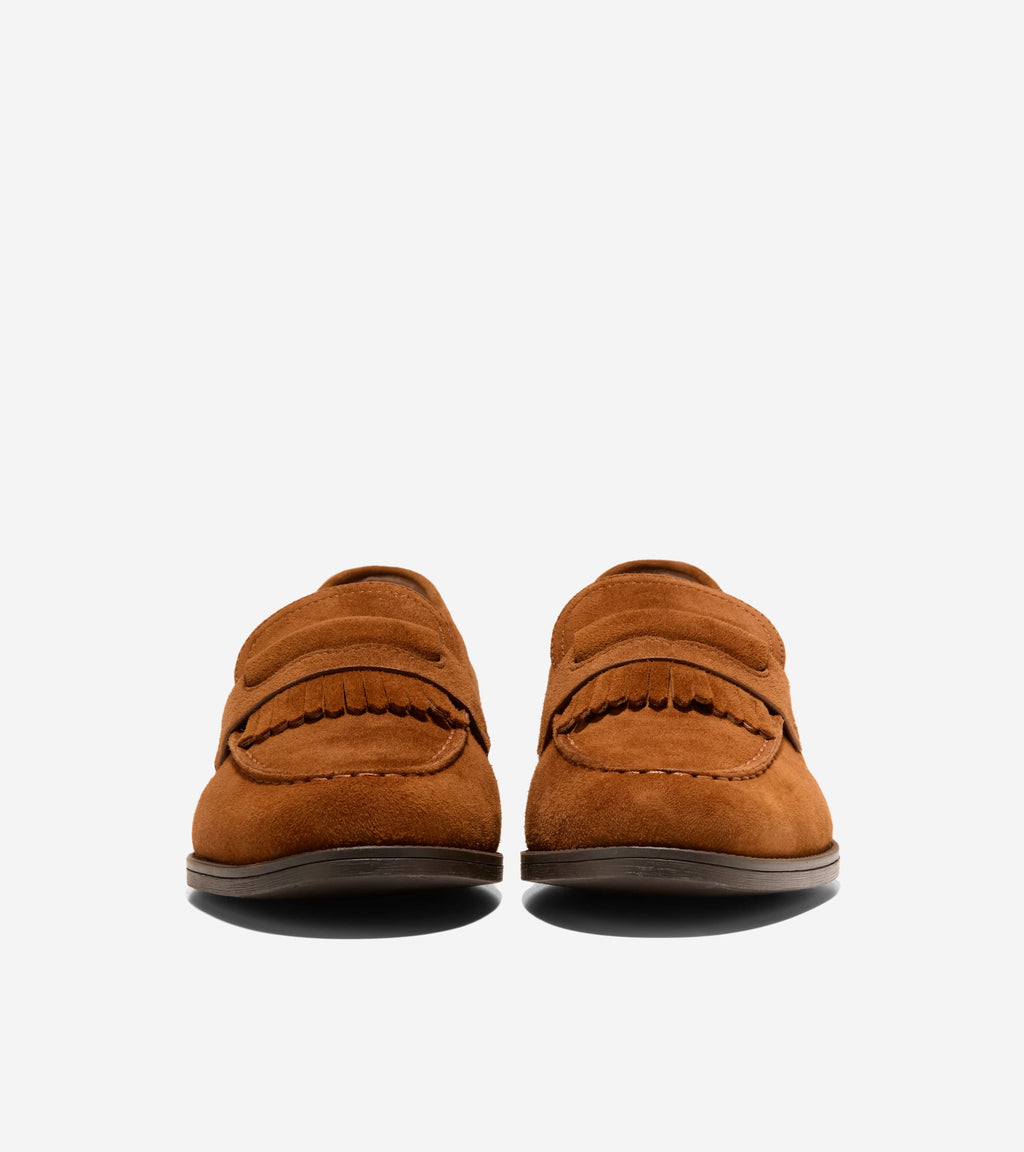 Women's Stassi Kiltie Loafers-Tobacco