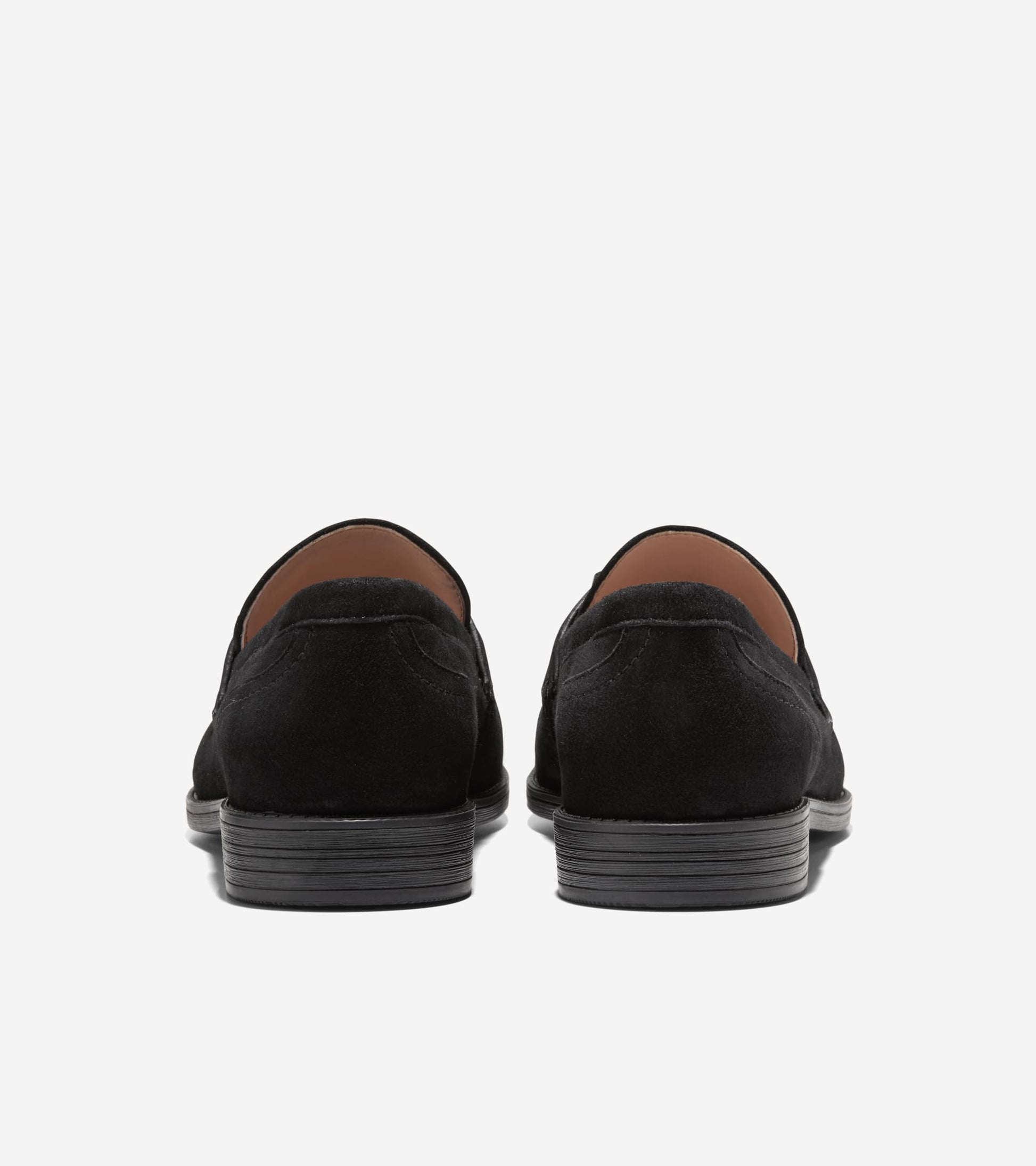 Women's Stassi Kiltie Loafers-Black Suede