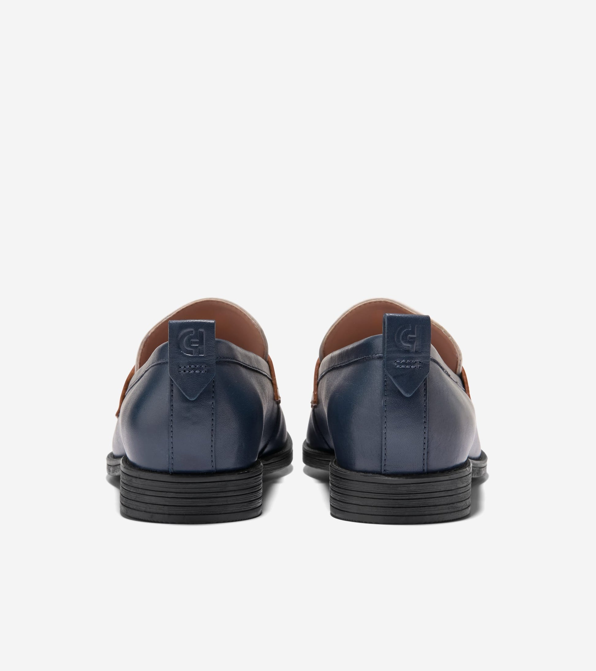 Women's Stassi Penny Loafers-Navy-Ivy-Pecan