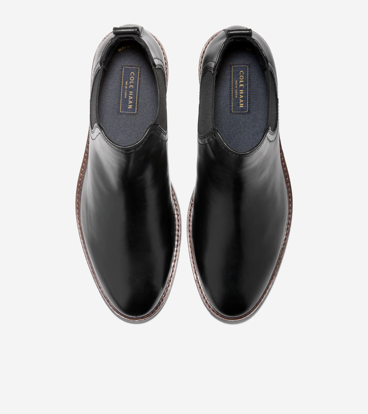 Men's Stockbridge Chelsea Waterproof Boots-Black
