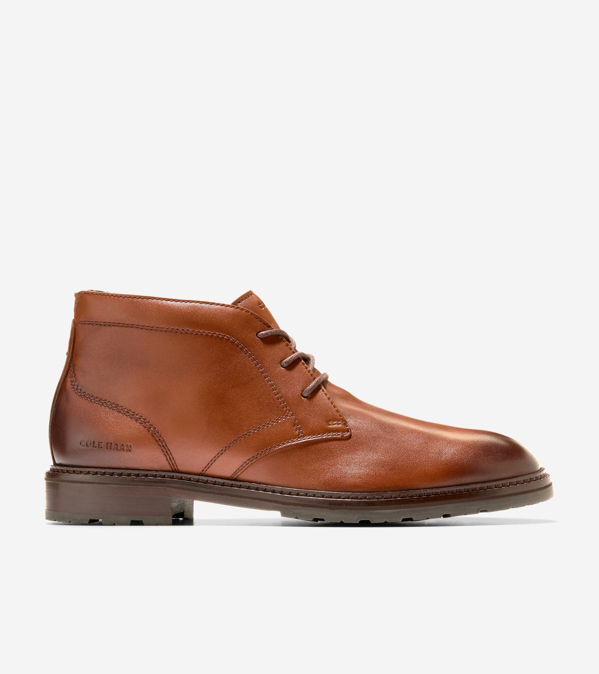 Men's Stockbridge Chukka Waterproof Boots-British Tan-Dark Natural