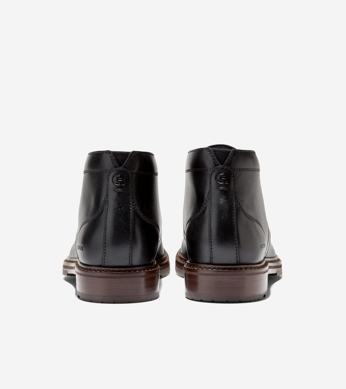 Men's Stockbridge Chukka Waterproof Boots-Black-Dark Natural