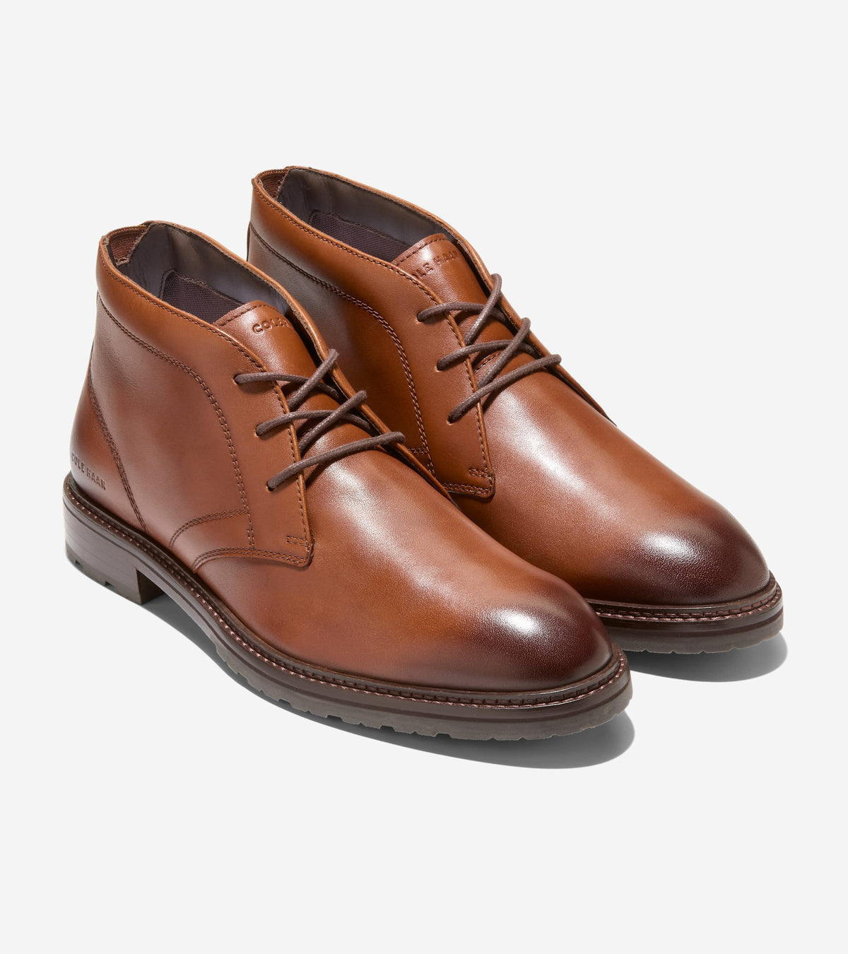 Men's Stockbridge Chukka Waterproof Boots-British Tan-Dark Natural