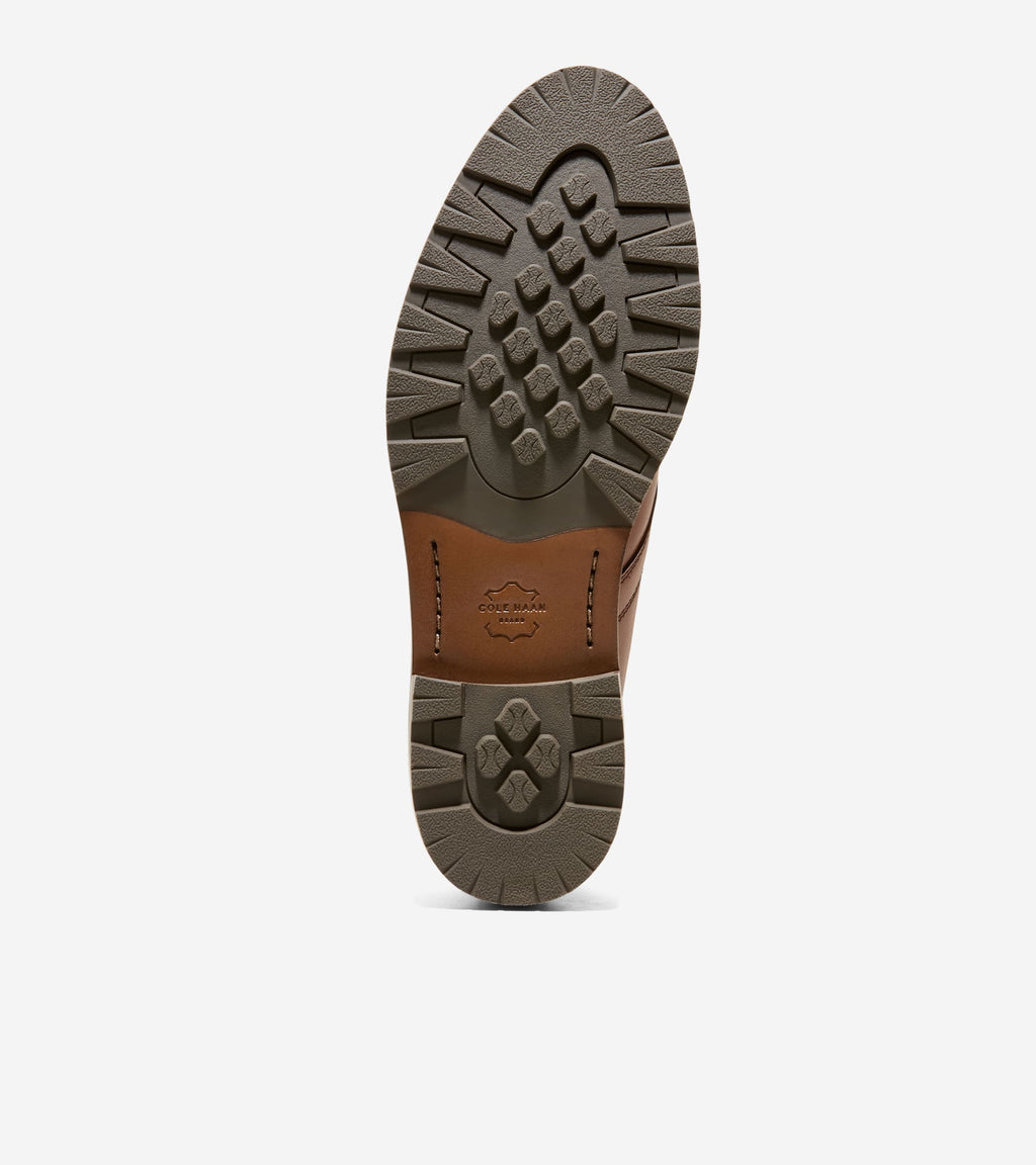 Men's Stockbridge Chukka Waterproof Boots-British Tan-Dark Natural