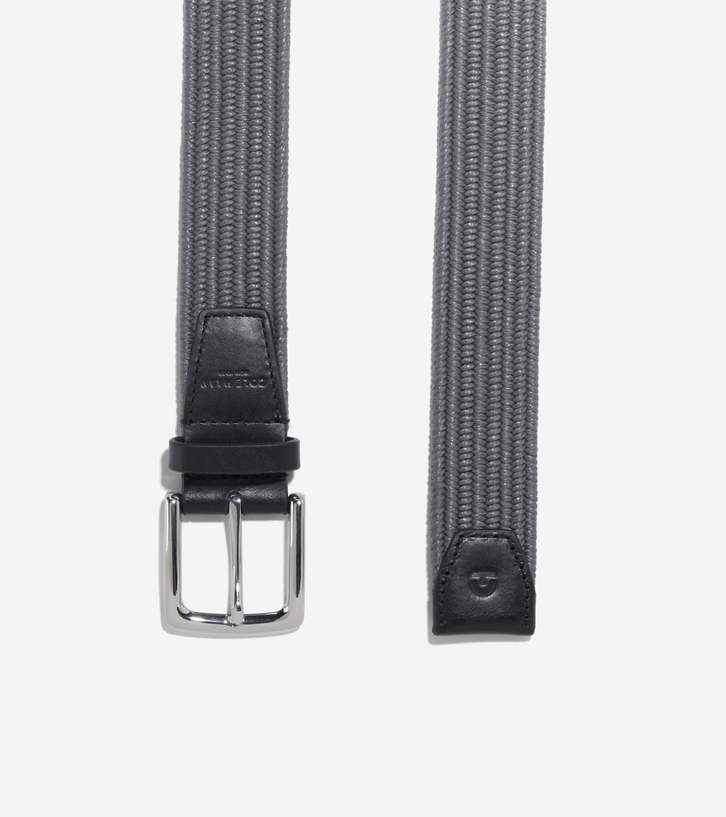 Men's Stretch Web Belt-Grey