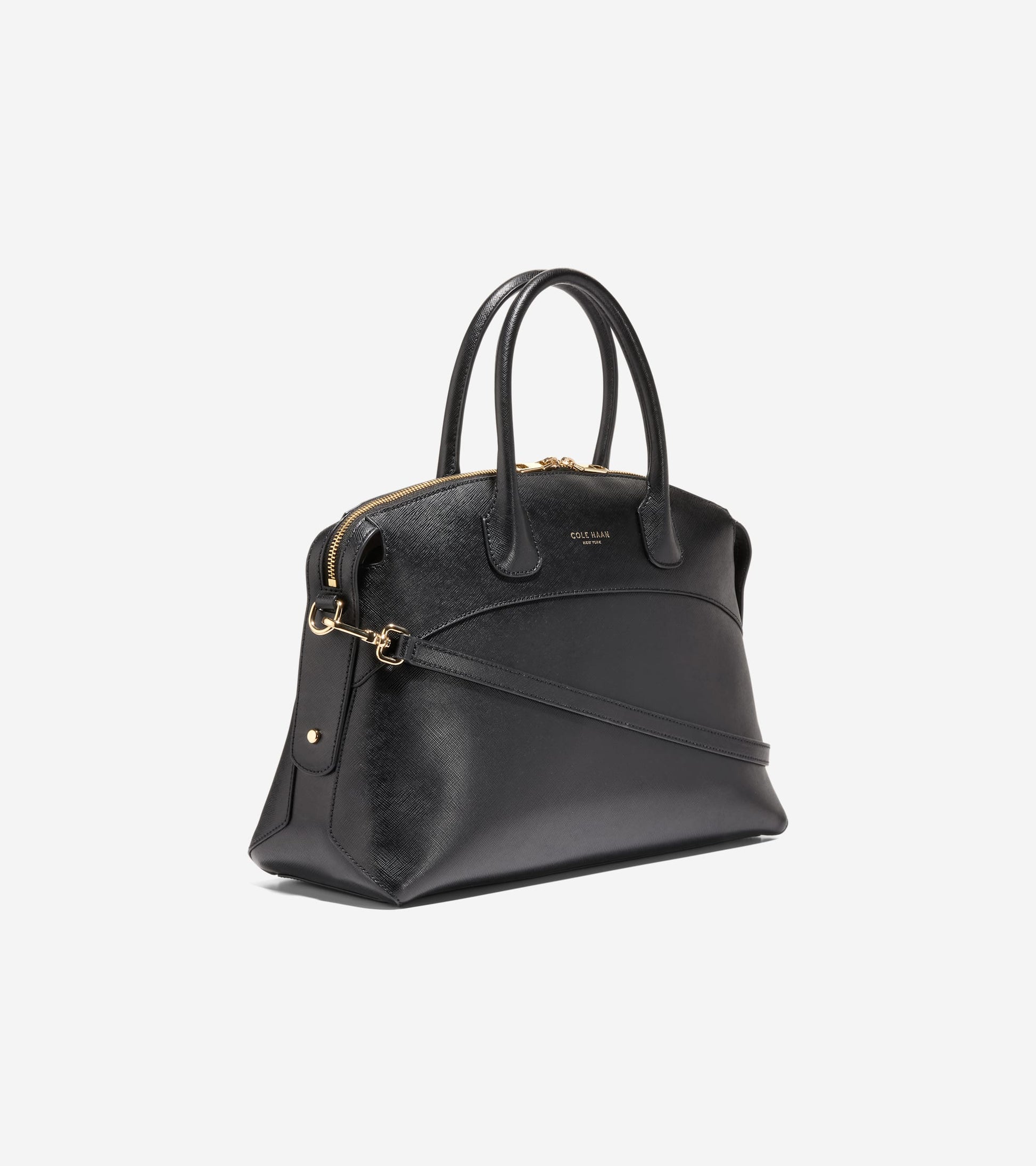 Women's Lady Satchel-Black