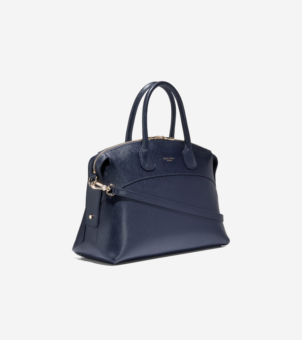 Women's Lady Satchel-Midnight Moon