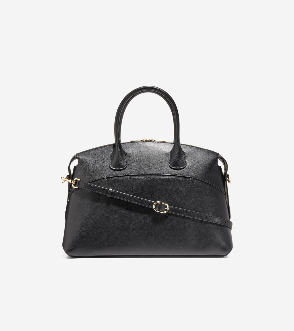 Women's Lady Satchel-Black