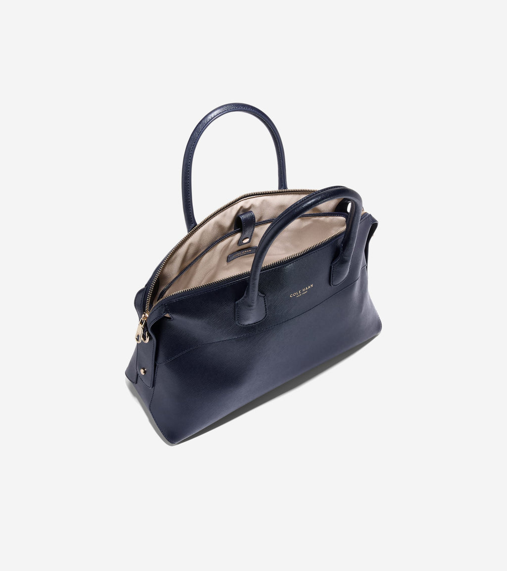 Women's Lady Satchel-Midnight Moon