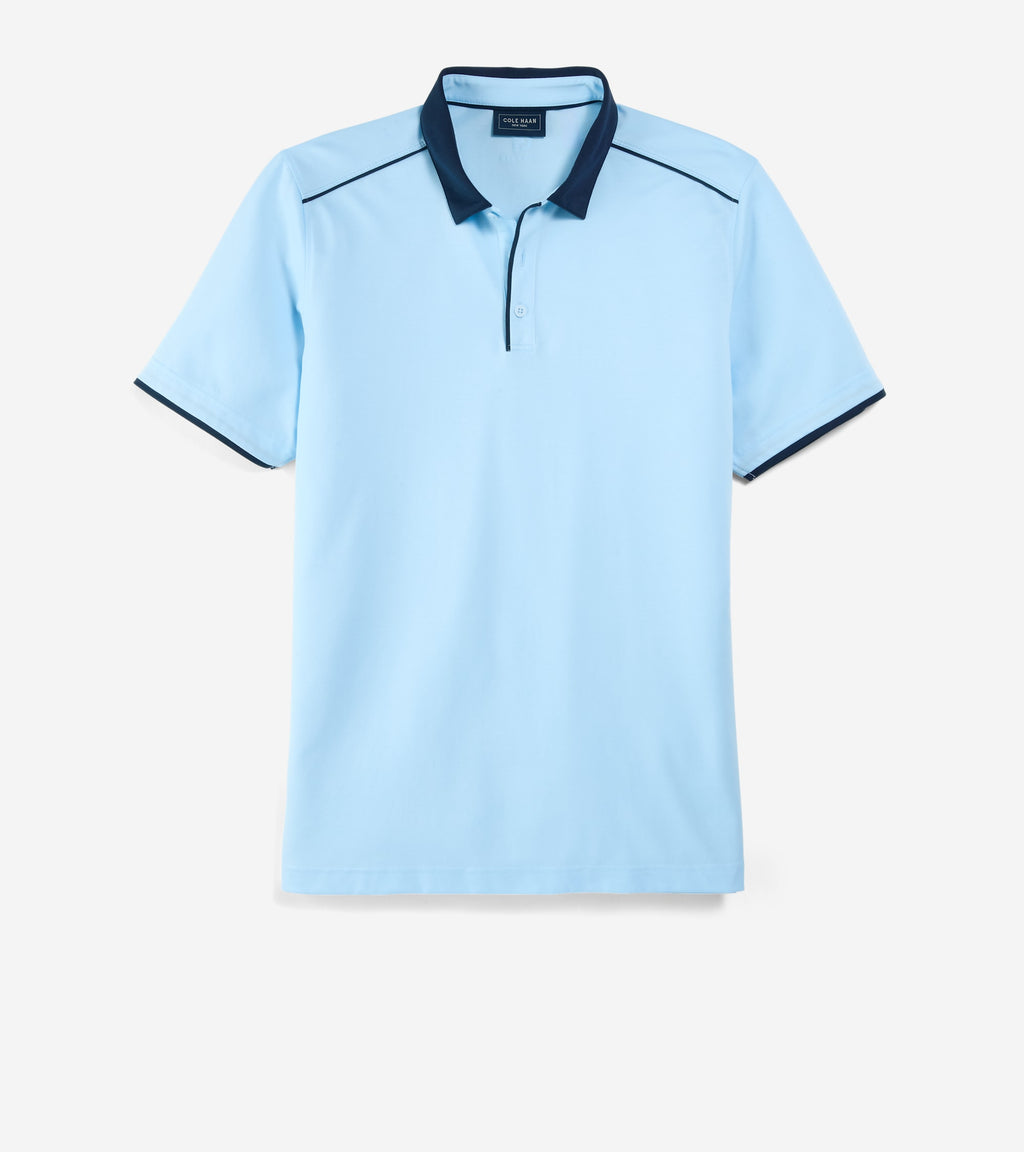 Men's Trafton Polo Shirt-Nantucket Breeze