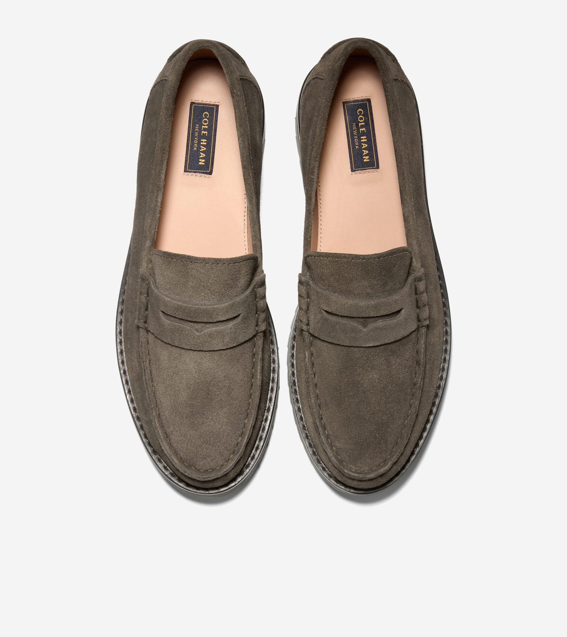 Women's Treena Lug Loafers-Deep Olive