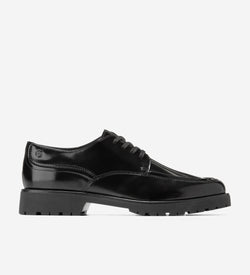 Women's Treena Lug Oxfords-Black