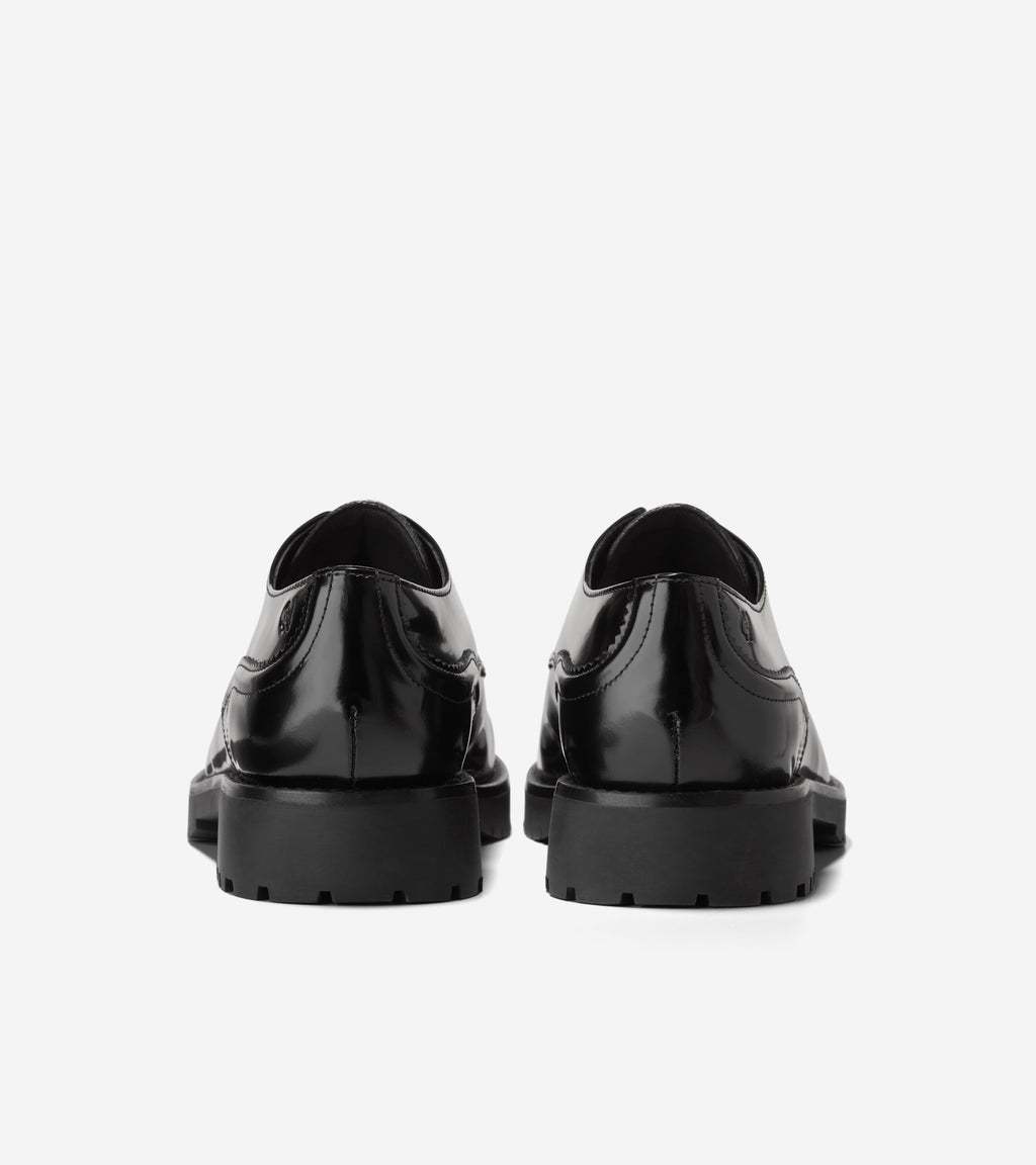 Women's Treena Lug Oxfords-Black