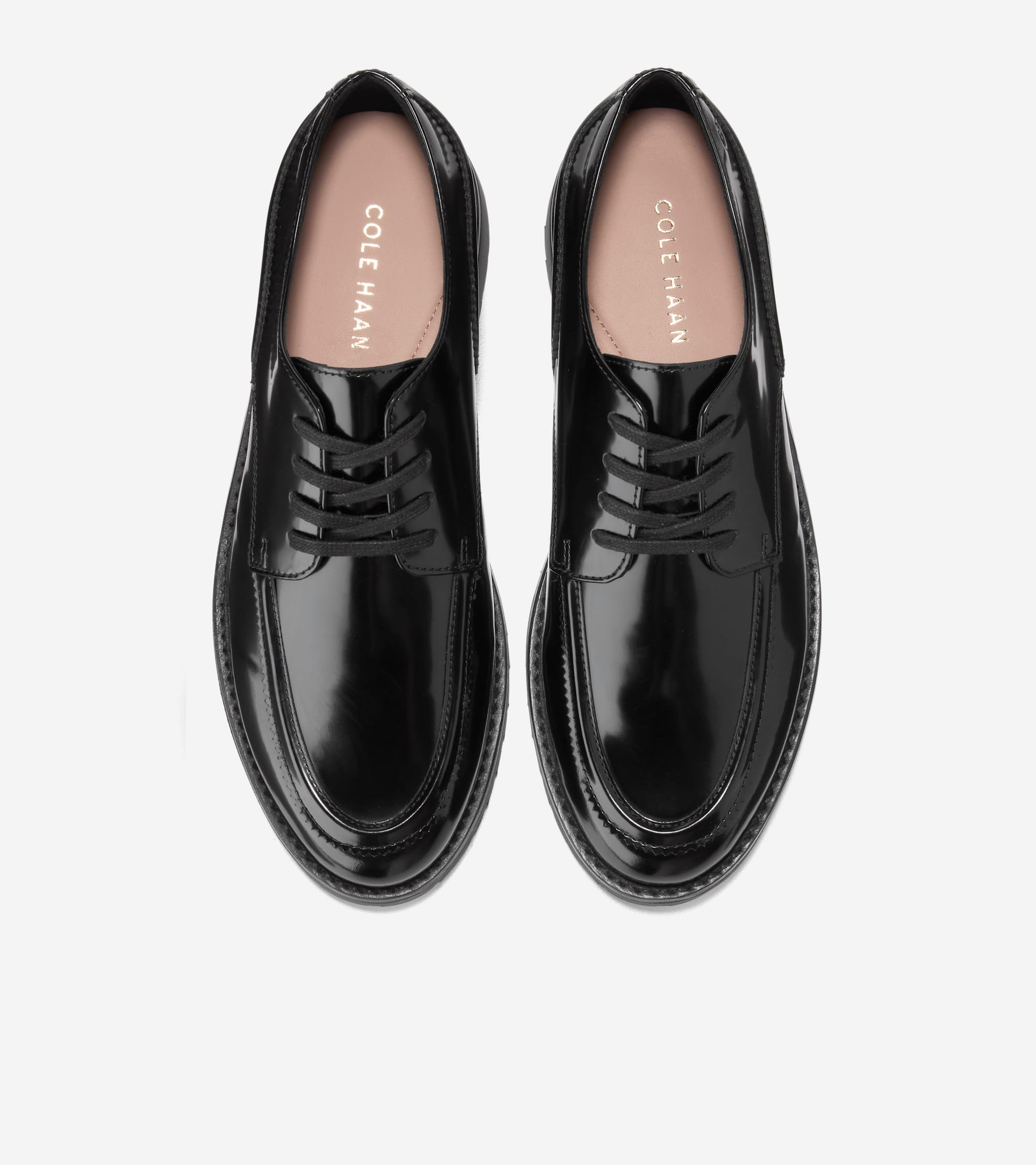 Women's Treena Lug Oxfords-Black