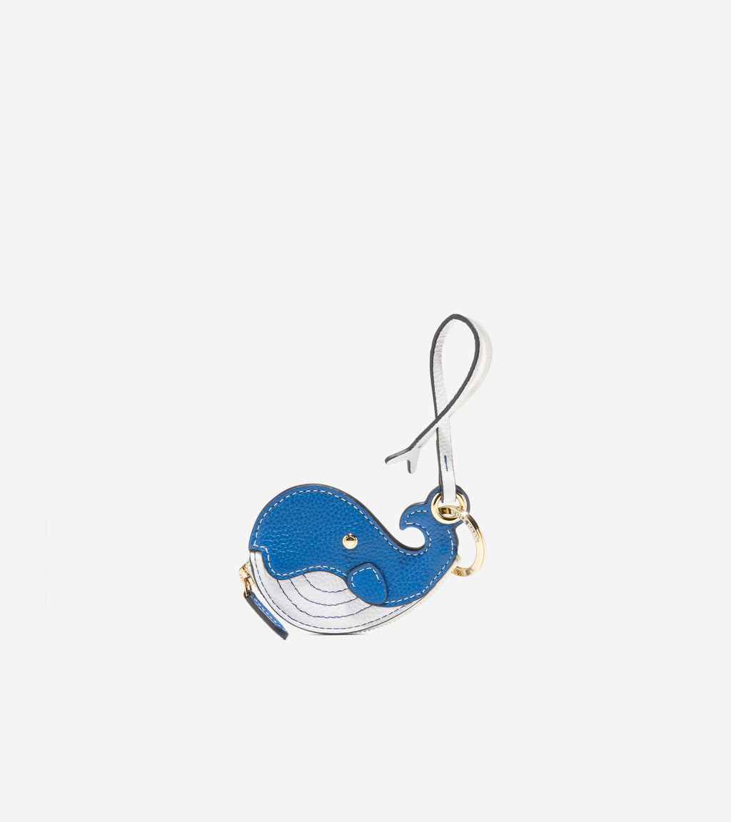 Women's Underwater Wonder Coin Pouch-Blue-White Whale