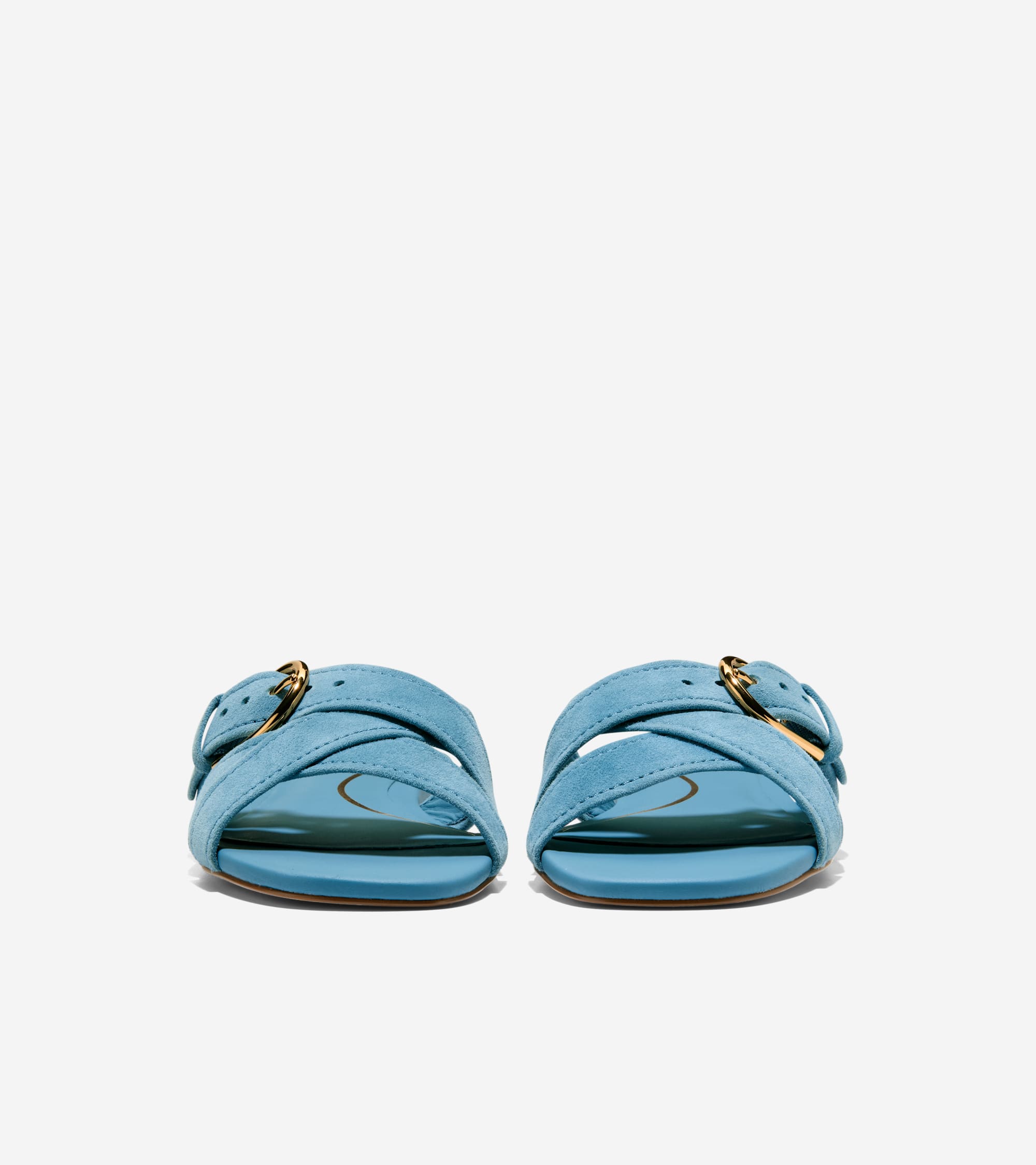 Women's Velma Buckle Slide Sandals in Blue | Cole Haan