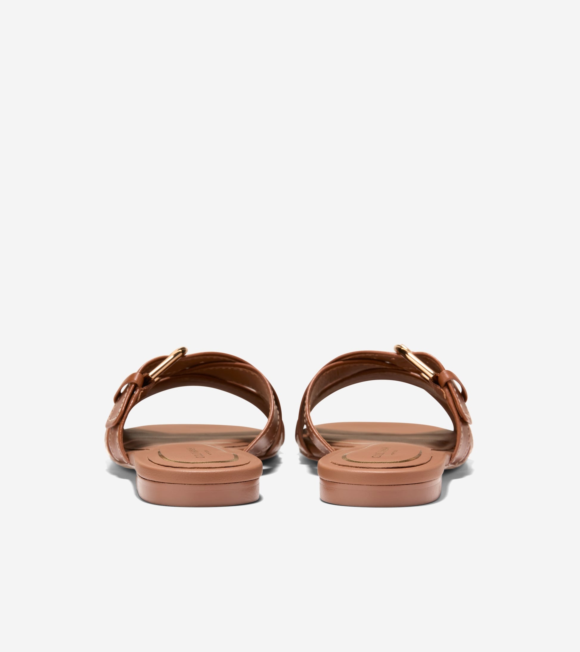 Women's Velma Buckle Slide Sandals-British Tan