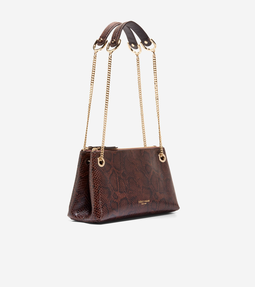 Women's Vivianne Crossbody Bag-Hickory Snake Print