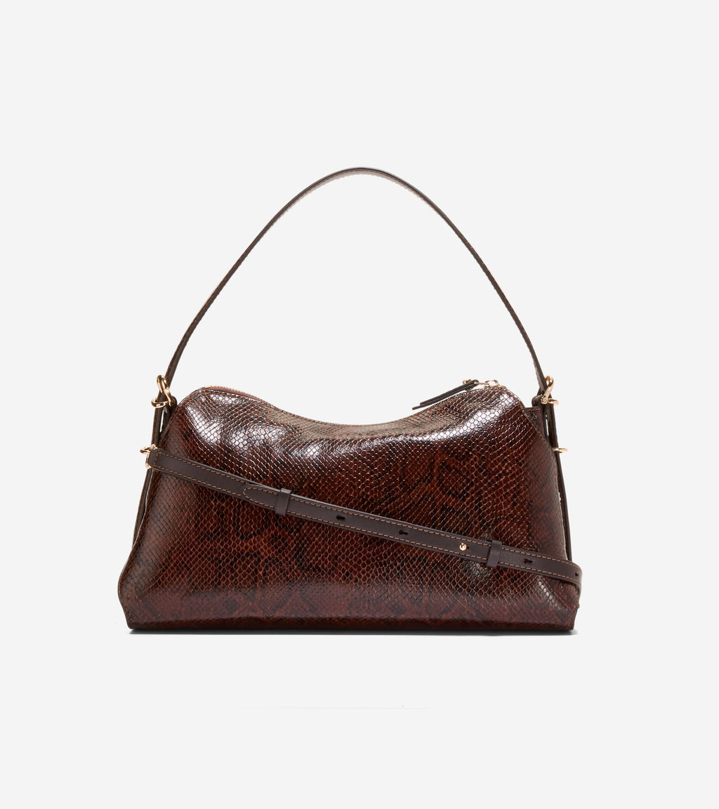 Women's Vivianne Shoulder Bag-Hickory Snake Print