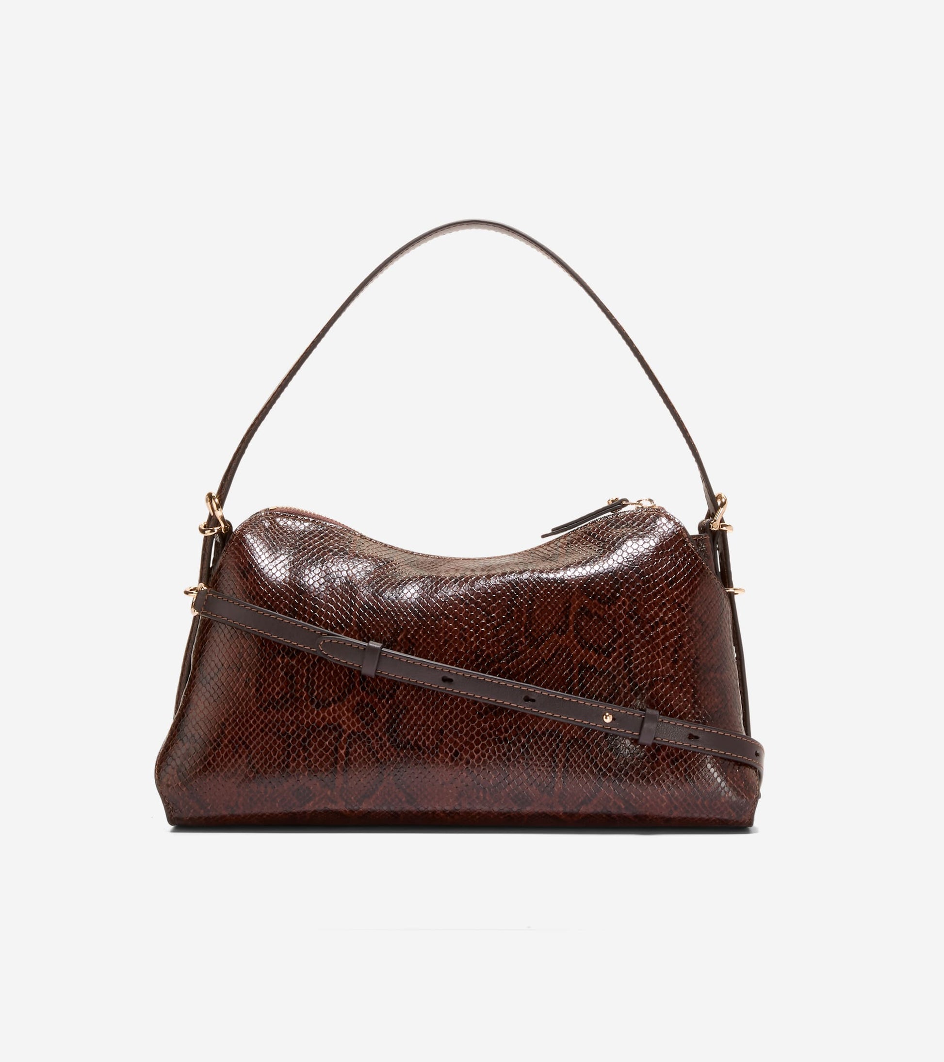 Women's Vivianne Shoulder Bag-Hickory Snake Print