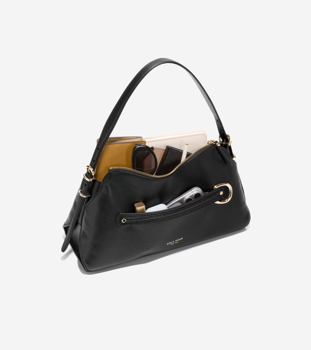 Women's Vivianne Shoulder Bag-Black