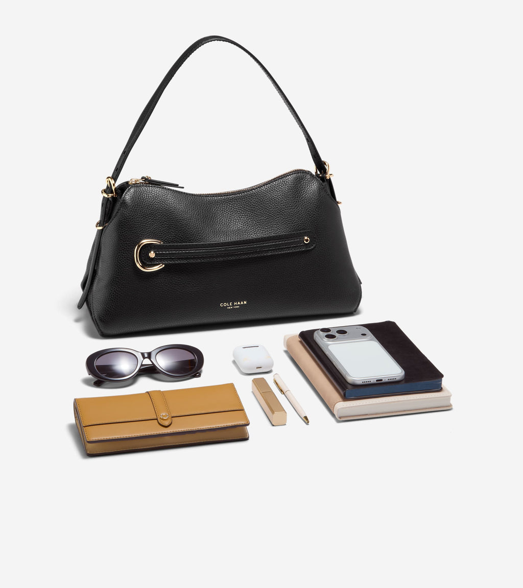 Women's Vivianne Shoulder Bag-Black