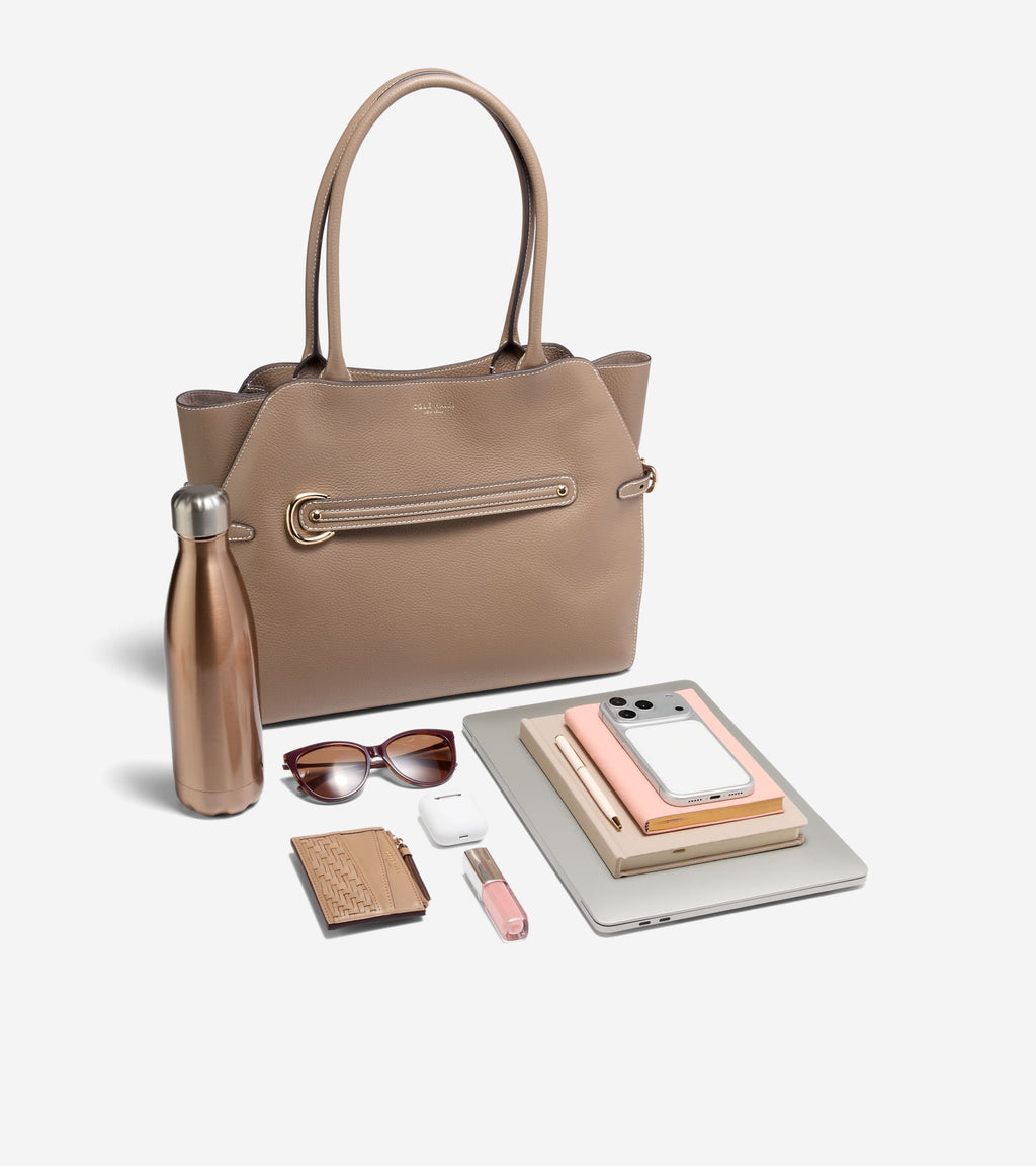 Women's Vivianne Tote Bag-Irish Coffee