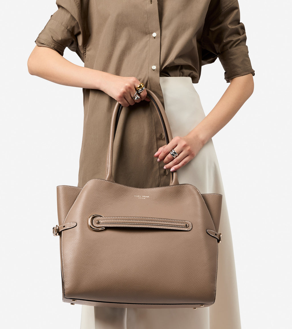 Women's Vivianne Tote Bag-Irish Coffee