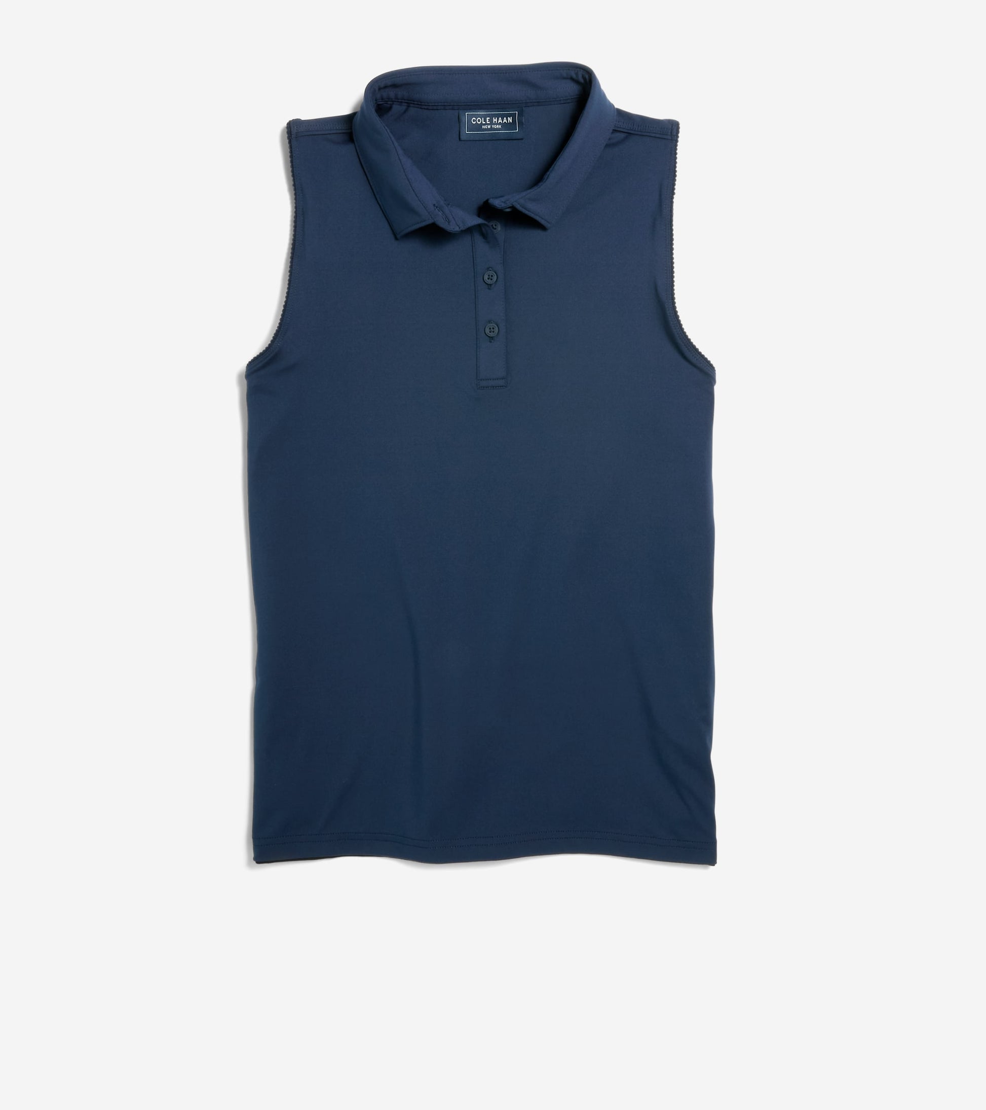 Women's Spin Sleeveless Shirt-Navy Blazer