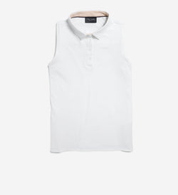 Women's Spin Sleeveless Shirt-Optic White