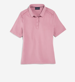 Women's Topspin Polo Shirt-Foxglove