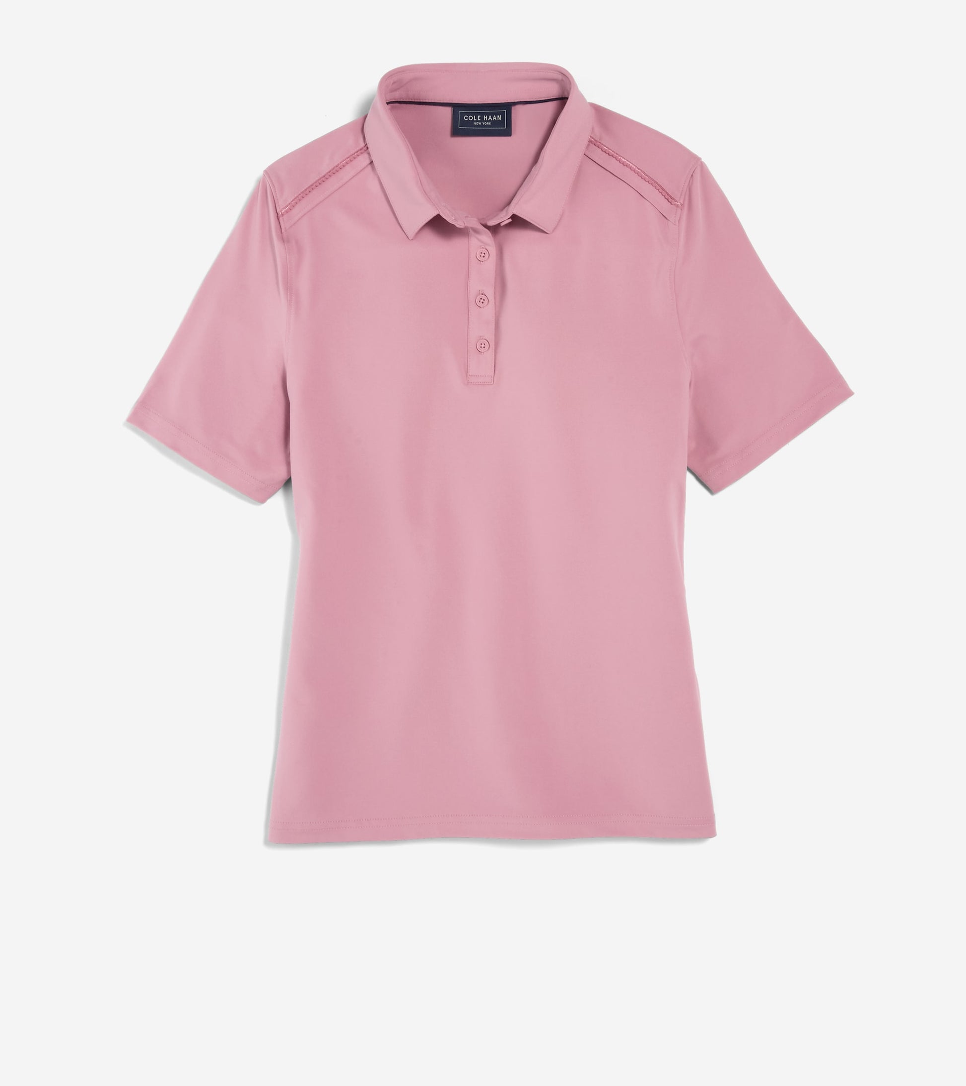 Women's Topspin Polo Shirt-Foxglove