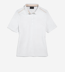 Women's Topspin Polo Shirt-Optic White