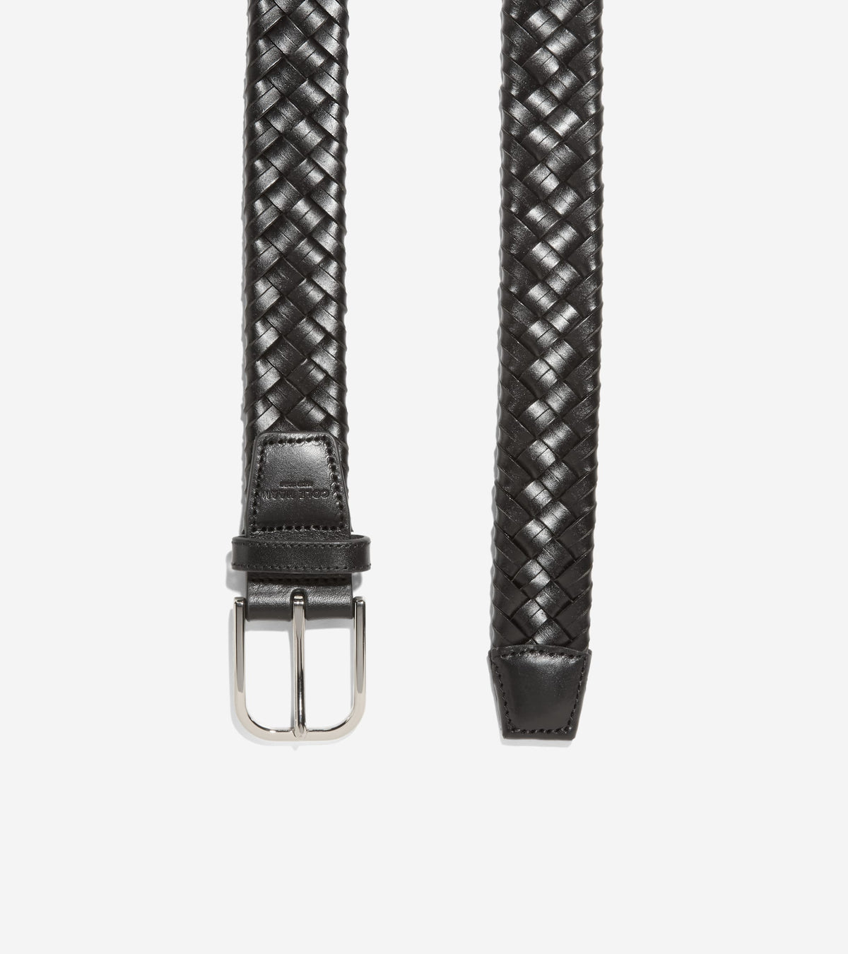Men's Westhampton Leather Stretch Belt-Black